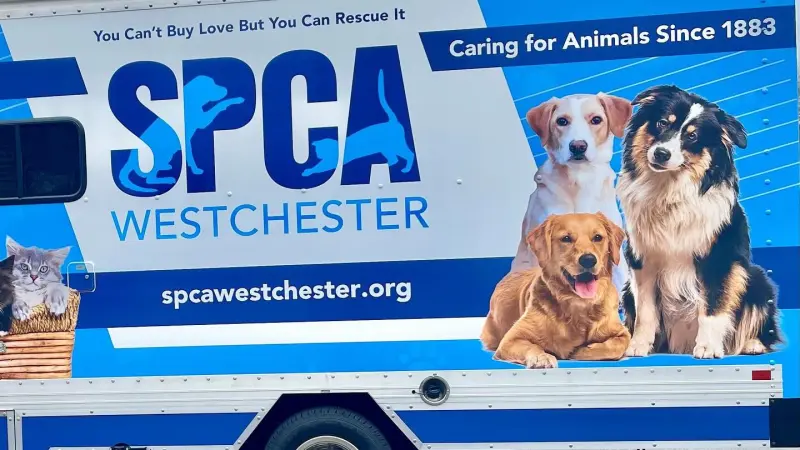 Story image: SPCA Westchester launches first mobile adoption unit