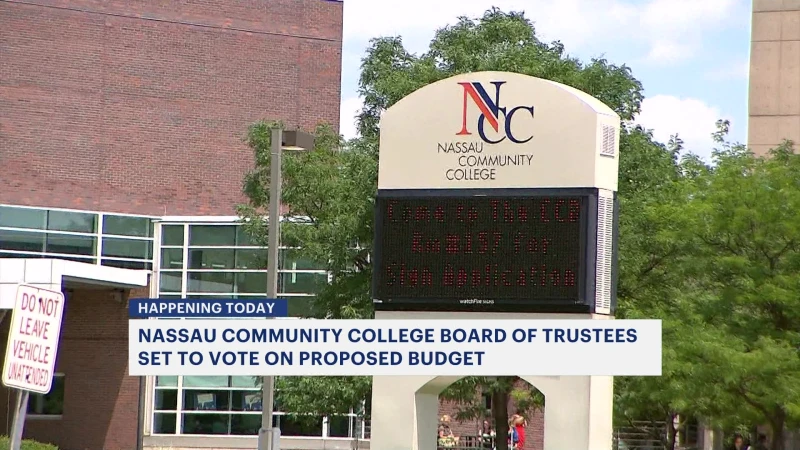 Story image: Nassau Community College Board of Trustees set to vote on proposed budget