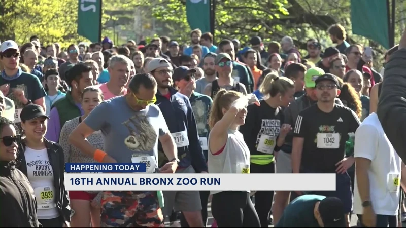 Story image: Bronx Zoo begins 16th annual Run for the Wild event