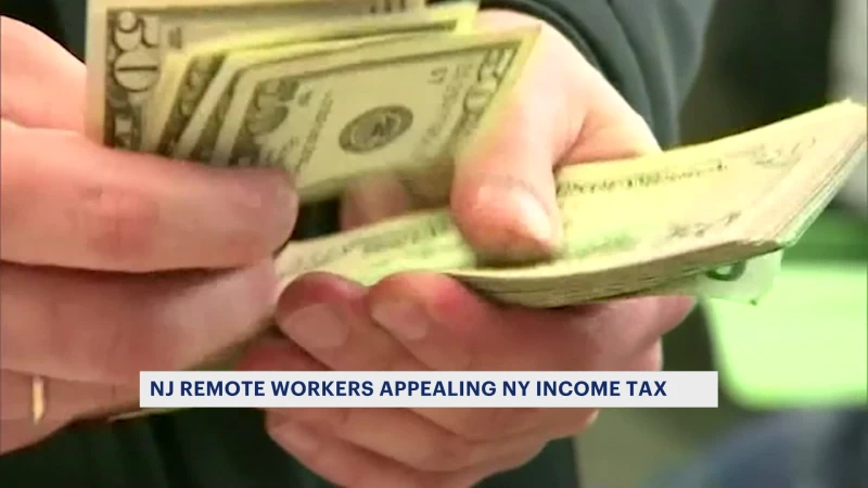 Story image: ‘New York’s law is wrong.’ New Jersey remote workers appeal New York income tax rules