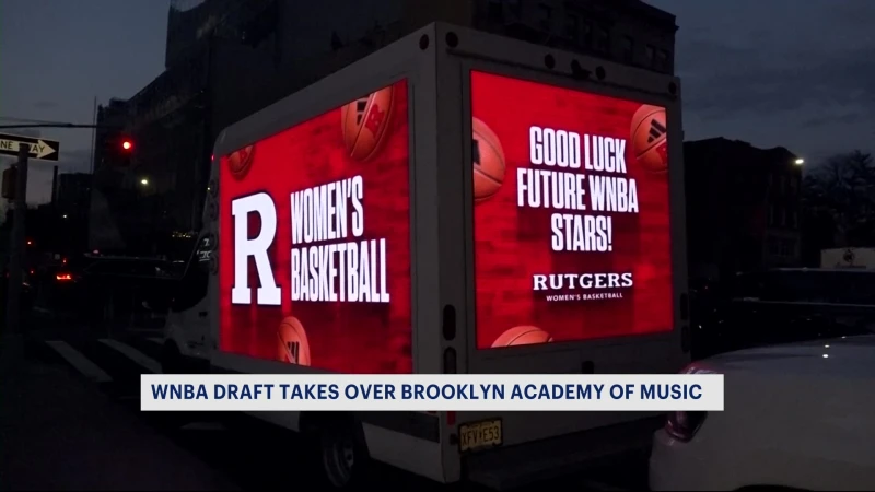 Story image: WNBA draft takes over the Brooklyn Academy of Music