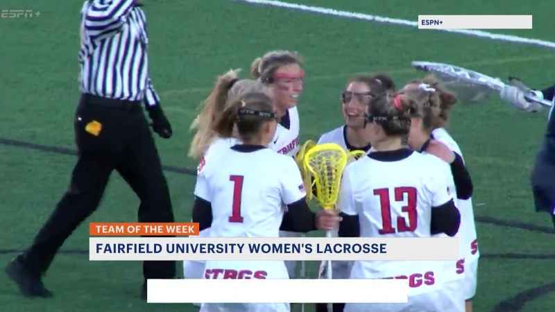 Story image: Team of the Week: Fairfield University women's lacrosse
