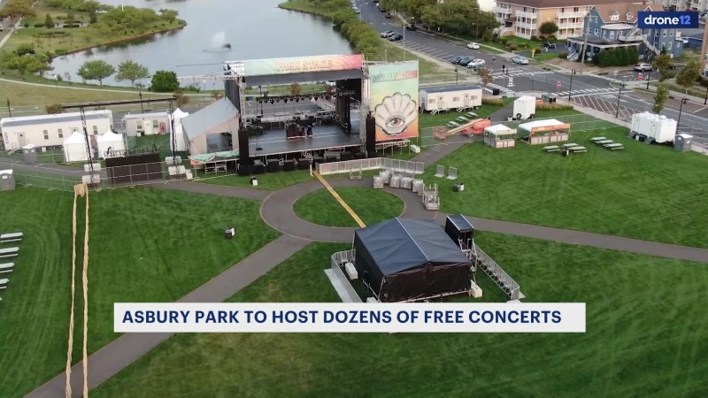 Story image: Asbury Park announces free concert series for the public this summer