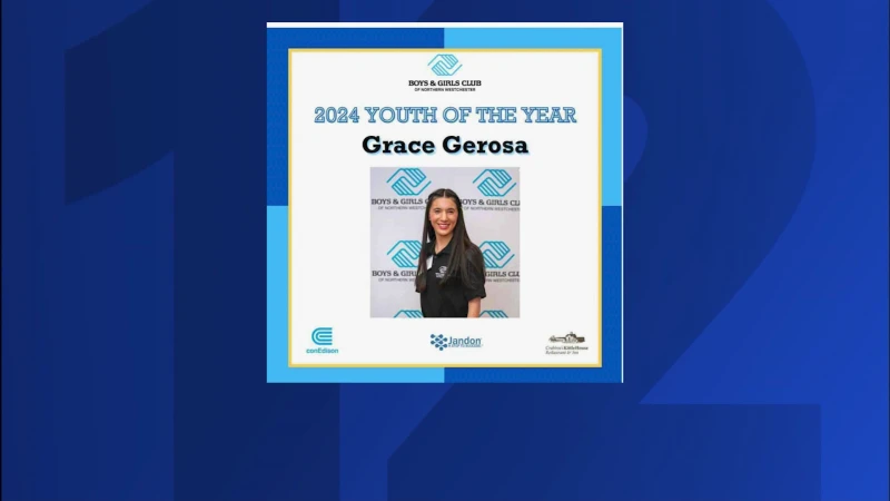 Story image: Grace Gerosa named ‘Youth of the Year’ at Boys and Girls Club of Northern Westchester