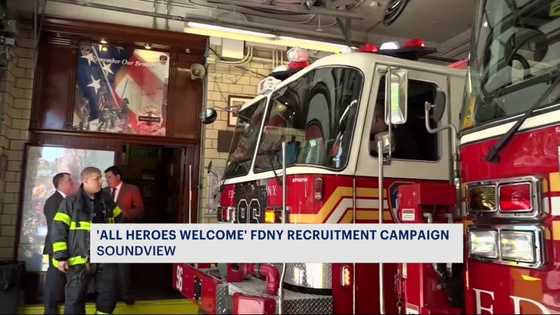Story image: FDNY aiming to increase its diversity with latest recruitment campaign