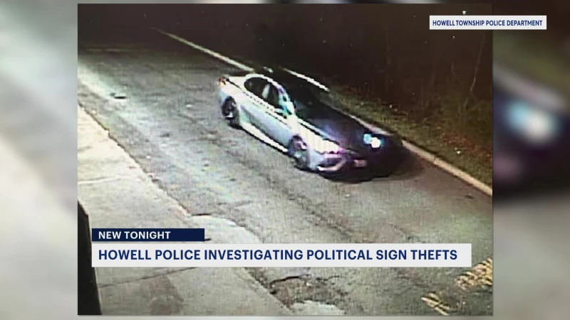 Story image: Police: 130 political campaign signs stolen from Howell Township properties