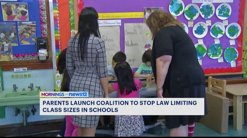 Story image: Group of parents launches coalition to deal with class sizes in New York City