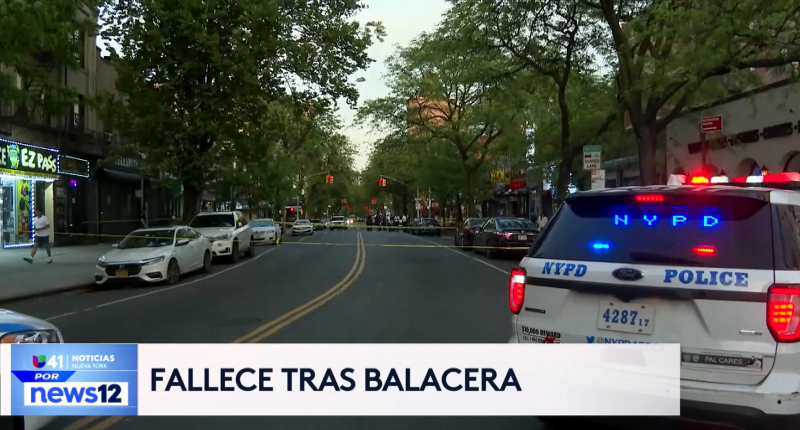 Story image: Univision 41 News Brief: Hombre muere baleado en la cabeza en el Bronx