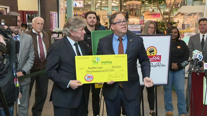 Story image: Handpicked numbers were the golden ticket to the $1.13B Mega Millions jackpot in New Jersey