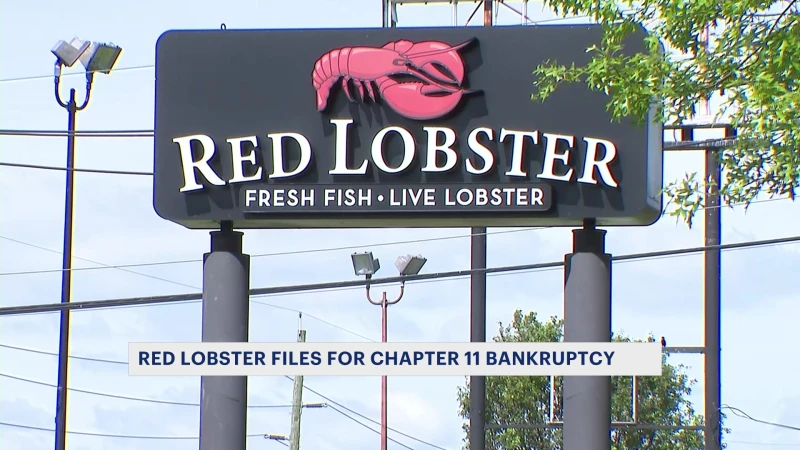 Story image: Red Lobster seeks bankruptcy protection days after closing dozens of restaurants