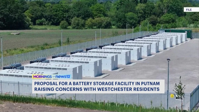Story image: Proposal for Putnam County lithium-ion battery storage station raises concerns in Westchester