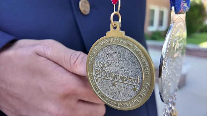Story image: Suffolk County teen wins silver medal at 2025 International Biology Olympiad in the Philippines
