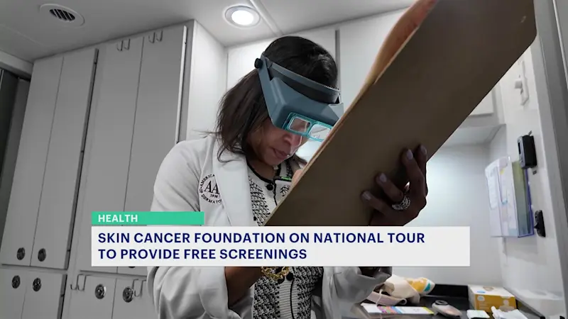 Story image: Free mobile skin cancer screening unit comes to Montclair