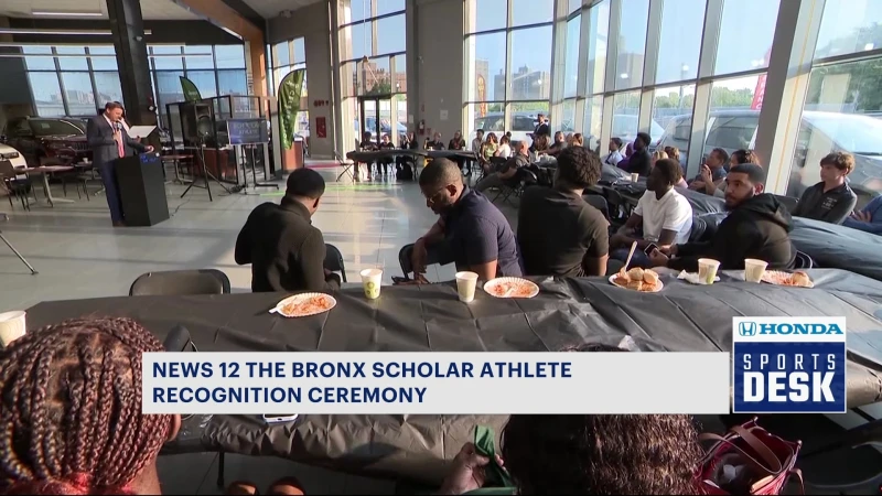 Story image: News 12 hosts Scholar Athlete Recognition Ceremony for Bronx's Scholar Athletes