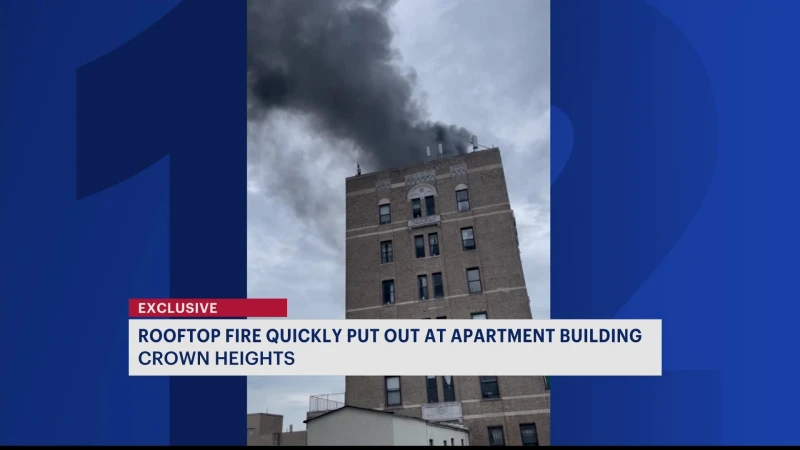 Story image: FDNY: Rooftop fire spreads into apartment in Crown Heights