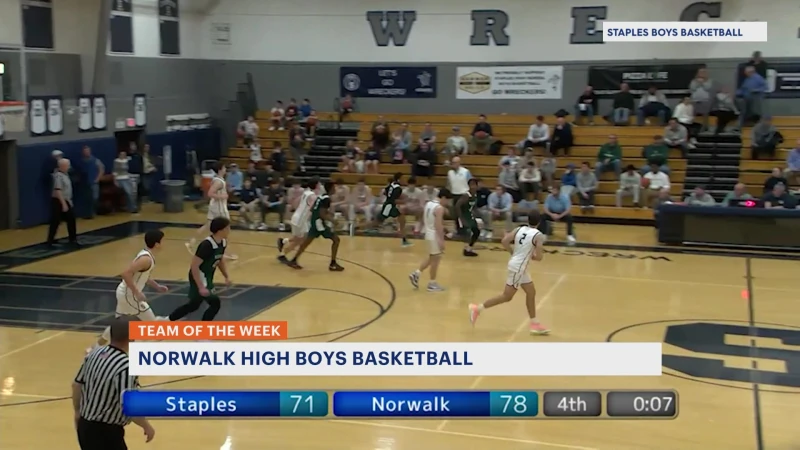 Story image: Team of the Week: Norwalk High boys basketball
