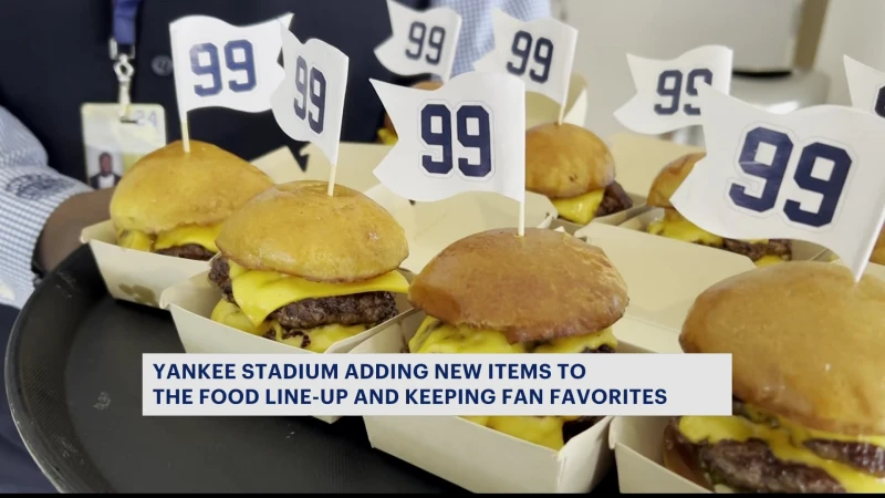 Story image: Yankee Stadium shows off their concessions for the 2024 season 