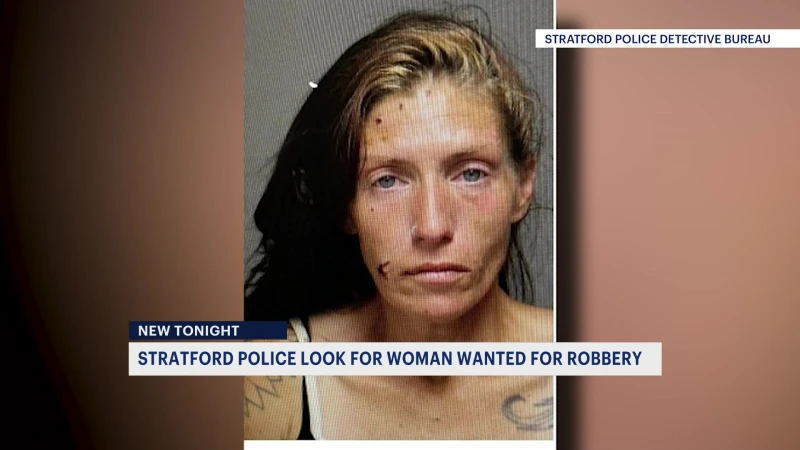 Story image: Stratford PD: Woman wanted on felony robbery warrant considered ‘armed and dangerous’