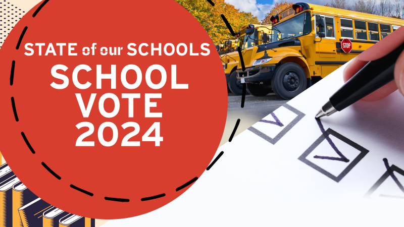 Story image: Guide: School Vote 2024 budgets and tax informaton