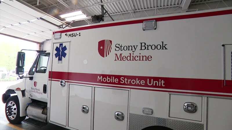 Story image: Stony Brook Medicine celebrates success of mobile stroke unit