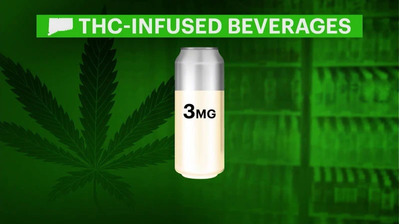 Story image: New tax begins on THC-infused drink sales in CT