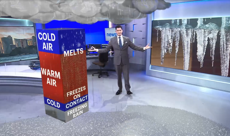 Story image: Snow, sleet, freezing rain: What are the different impacts?