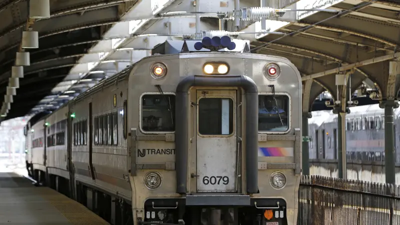 Story image: NJ Transit Bergen County Line service suspended due to person hit by train