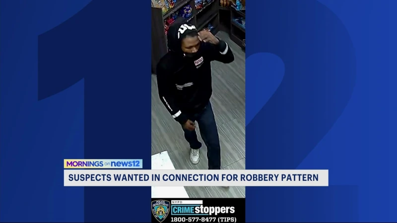 Story image: NYPD: Multiple suspects wanted for string of gunpoint robberies across the Bronx, Manhattan