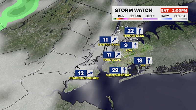 Story image: Some strong sun and storms this weekend in Brooklyn