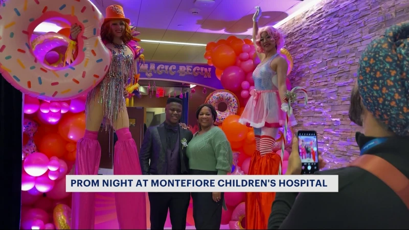 Story image: Teen patients at Montefiore celebrate annual prom for first time since pandemic