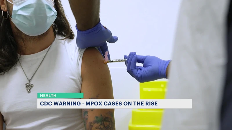 Story image: CDC urges people to get vaccinated amid resurgence of mpox