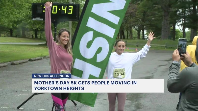 Story image: Families enjoy annual Mother’s Day 5K Race in Yorktown Heights