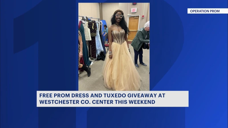 Story image: Westchester County Center to host free prom attire giveaway this weekend