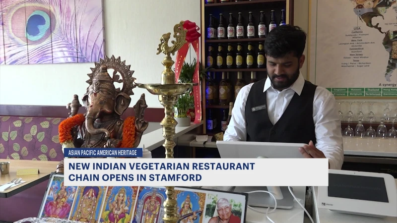 Story image: New Indian vegetarian restaurant opens in Stamford