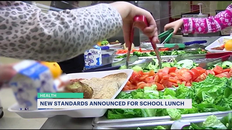 Story image: New rules will reduce the amount of sodium and sugar found in school meals