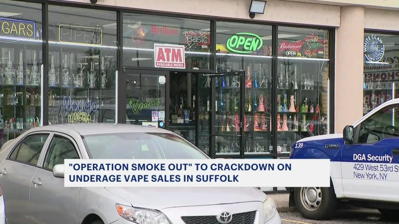 Story image: Operation Smoke Out: Suffolk police to crack down on underage vape sales