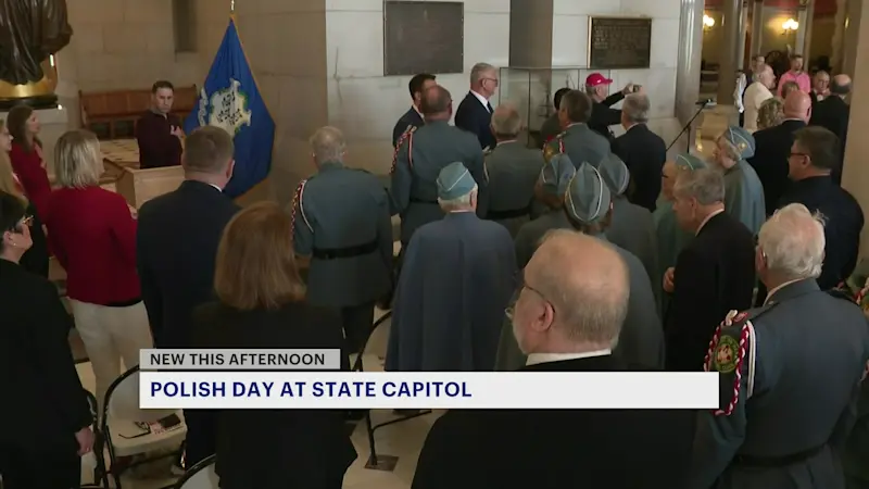 Story image: Connecticut State Capitol celebrates Polish Day