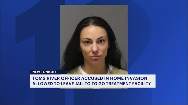 Story image: Toms River officer accused in home invasion released from jail