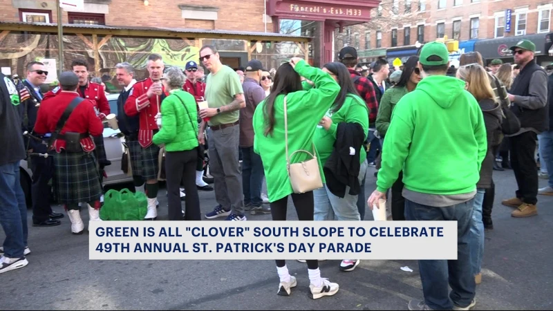 Story image: Green day: 49th annual St. Patrick’s Day Parade hits South Slope