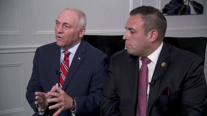 Story image: Power & Politics: GOP infighting continues – House Majority Leader Steve Scalise, Rep. D’Esposito speak with News 12