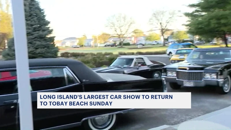 Story image: Long Island's largest car show returns to Tobay Beach this weekend