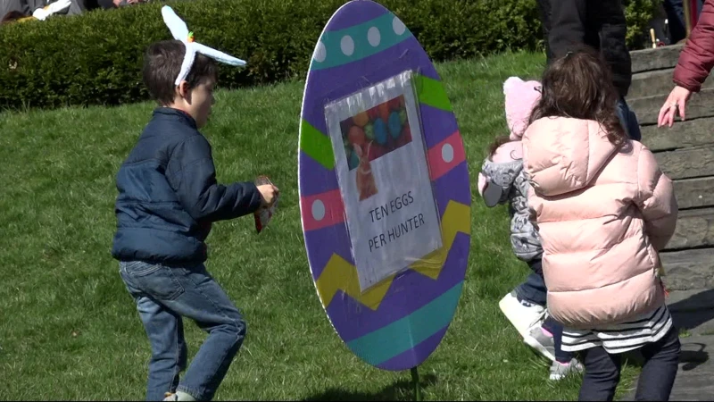 Story image: Bartow-Pell Mansion Museum hosts Easter Egg hunt in Pelham Bay Park