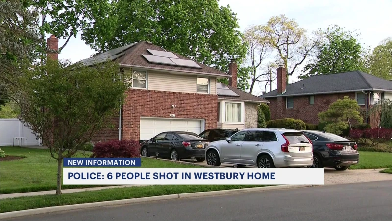 Story image: Nassau police: 6 injured in shooting at Westbury home