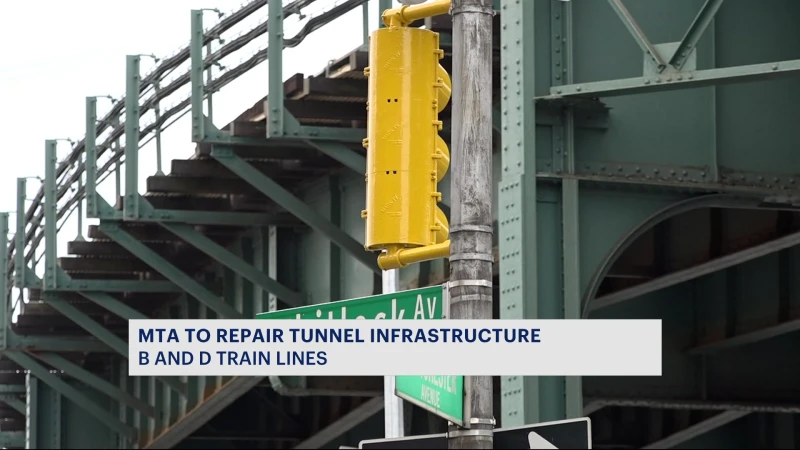 Story image: MTA announces new strategy to improve transit infrastructure for B and D train lines