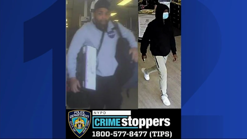 Story image: Police: 2 men wanted for robbing Gamestop store at knifepoint in East Tremont