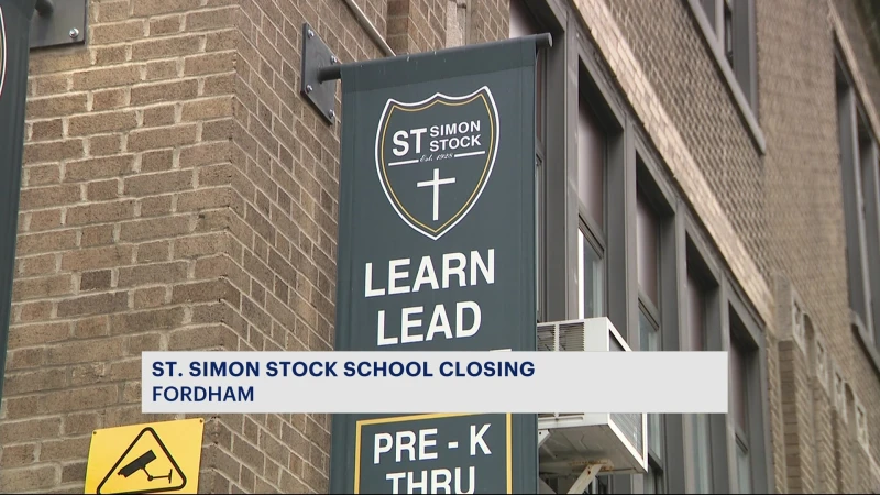 Story image: St. Simon Stock School in Fordham won't reopen this fall due to low enrollment