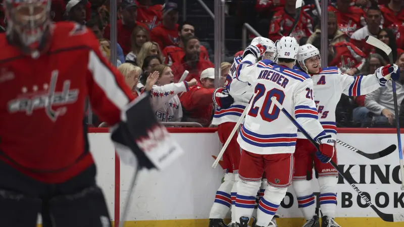 Story image: Special teams carry Rangers to a Game 3 win and a 3-0 series lead on the Capitals