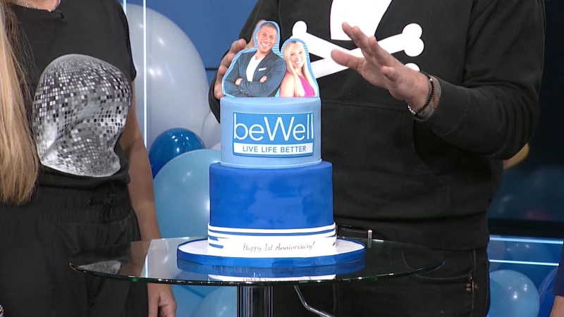Story image: be Well: The Cake Don helps celebrate the 1-year-anniversary of the show