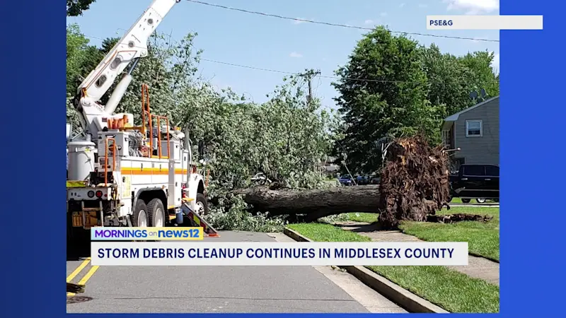Story image: NJ braces for more storms as Dunellen cleans up from July 3 damage