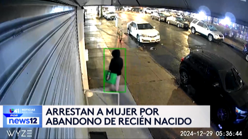 Story image: Univision 41 News Brief: Arrestan a presunta madre de bebé abandonado en El Bronx